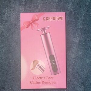Pink Electric Foot Callus Remover with Display